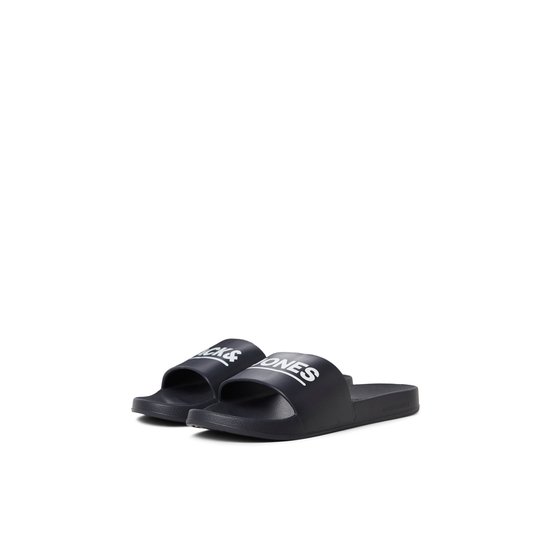 Jack & Jones Jack & Jones JFWOLLIE SLIDER Logo Bath slippers Anthracite