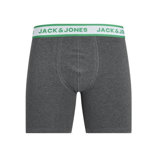 Jack & Jones  Jack & Jones Heren Boxershort JACMILO Boxer Briefs 5-Pack Donkergrijs