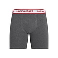 Jack & Jones  Jack & Jones Heren Boxershort JACMILO Boxer Briefs 5-Pack Donkergrijs