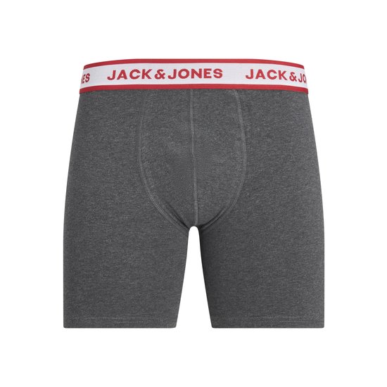 Jack & Jones Jack & Jones Men's Boxer Shorts JACMILO Boxer Briefs 5-Pack Dark Gray