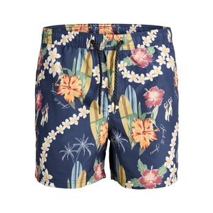 Jack & Jones Junior Swim Shorts Boys ANIMAL Hawaii Print