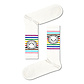 Happy Socks Happy Socks Pride Happiness Sokken Wit 1-paar