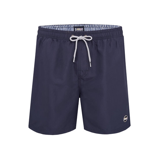 Happy Shorts Happy Shorts Swimming Shorts Men Solid Navy Blue