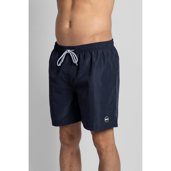 Happy Shorts Happy Shorts Swimming Shorts Men Solid Navy Blue