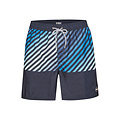 Happy Shorts Happy Shorts Men's Swimming Shorts Water Color Stripes Blue