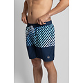 Happy Shorts Happy Shorts Men's Swimming Shorts Water Color Stripes Blue