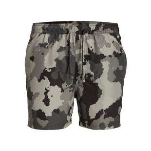 Jack & Jones Zwemshort Heren JPSTFIJI Camouflage Grijs