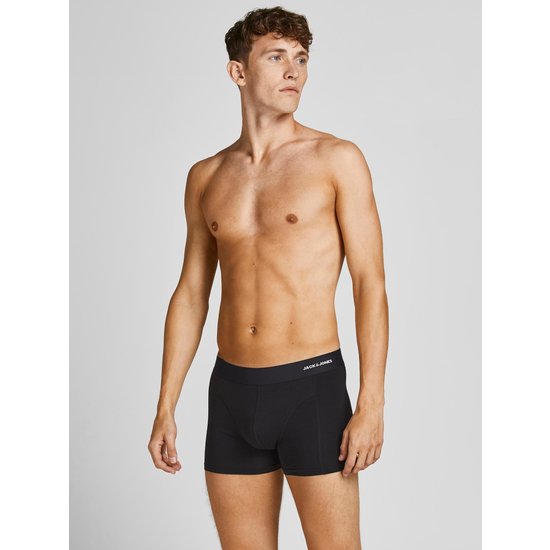 Jack & Jones Jack & Jones Boxer Shorts Men Trunks Black JACBASIC Bamboo 3-Pack