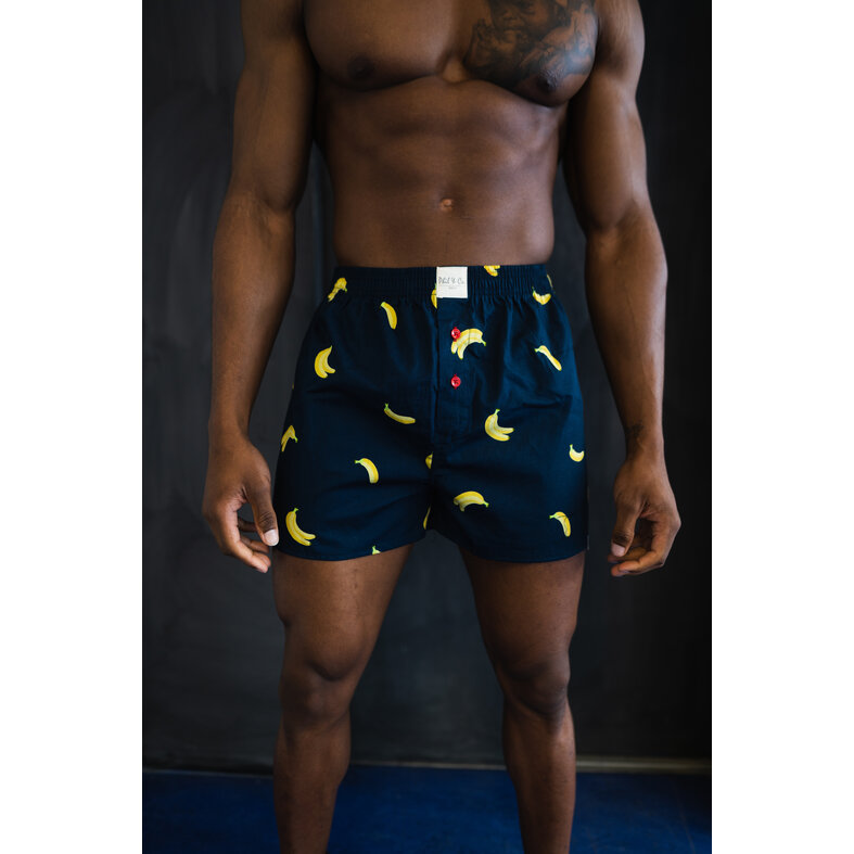 Phil & Co Phil & Co Woven Wide Boxer Shorts Men 6-Pack Multipack with Print