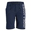 Jack & Jones Jack & Jones Heren Zwemshort Lang Boardshort Splicelogo Navy Blauw