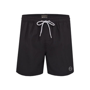 Phil & Co Heren Zwemshort Effen Zwart