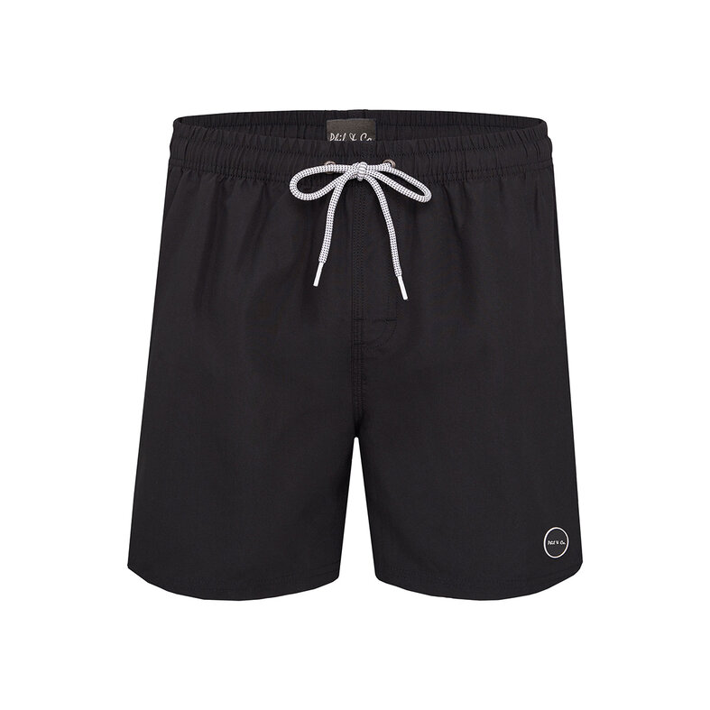 Phil & Co Phil & Co Heren Zwemshort Effen Zwart