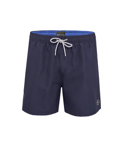 Phil & Co Heren Zwemshort Effen Navy Blauw