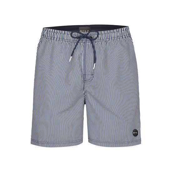 Phil & Co Phil & Co Men's Swim Shorts Striped Blue / White