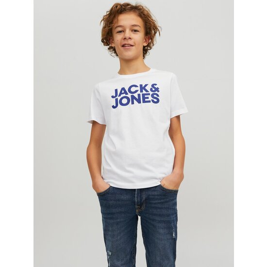 Jack & Jones Junior  Jack & Jones Junior T-shirt SET JJECORP LOGO TEE 2-Pack White / Blue