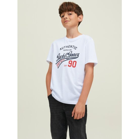 Jack & Jones Junior Jack & Jones Junior T-shirt Set JJETHAN TEE SS CREW 3-Pack White Blue Black