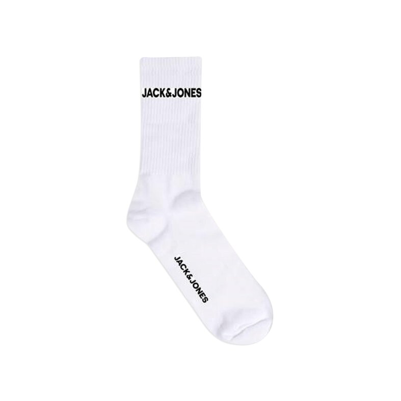 Jack & Jones Junior Jack & Jones Junior Kinder Tennissokken Jongens JACBASIC Sportsokken 5-Pack Wit