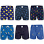 MG-1 MG-1 Geweven Wijde Boxershorts Heren 6-Pack Multipack met Print