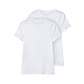 Name It Name It Jongens Ondershirt NKMT-SHIRT Slim Fit 2-Pack T-shirt Wit