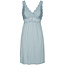 By Louise By Louise Slipdress Dames Nachthemd Met Kant Lichtblauw