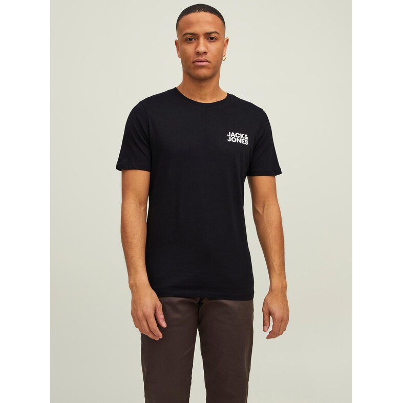 Jack & Jones Jack & Jones Heren T-shirt JJECORP Slim Fit Logo 3-Pack