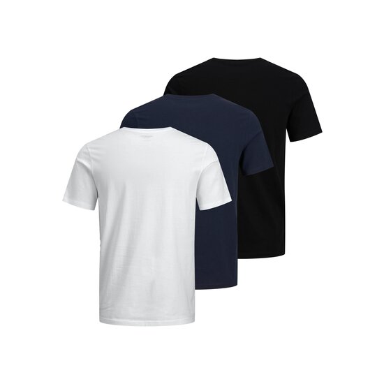 Jack & Jones Jack & Jones Heren T-shirt JJECORP Slim Fit Logo 3-Pack