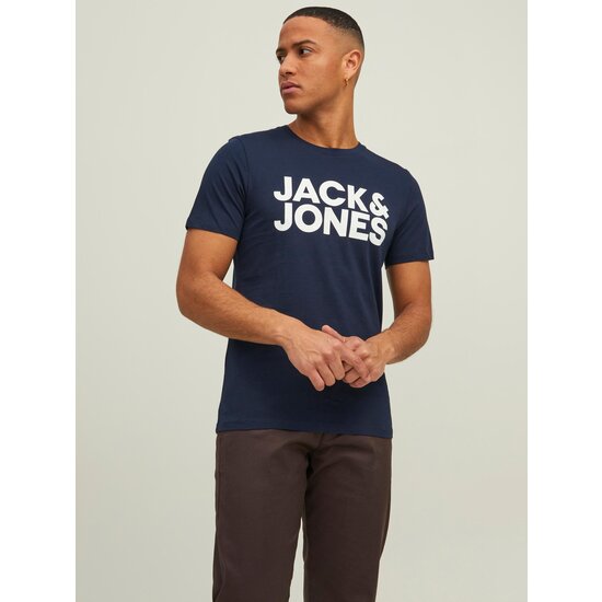 Jack & Jones Jack & Jones Men's T-shirt JJECORP Slim Fit Logo 3-Pack