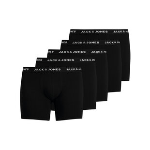 Jack & Jones Plus Size Boxer Shorts Men JACHUEY 5-Pack Black