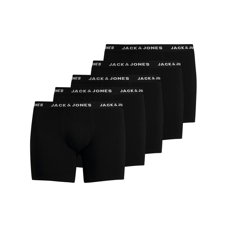 Jack & Jones Jack & Jones Plus Size Boxer Shorts Men JACHUEY 5-Pack Black