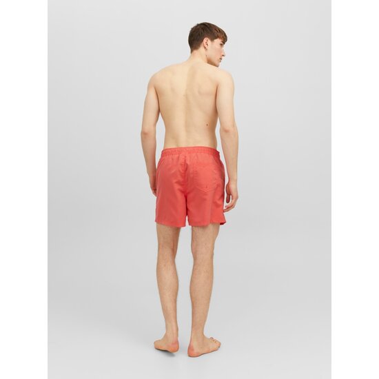 Jack & Jones Jack & Jones Swim Shorts Men JPSTFIJI JJSWIM Solid Orange Hot Coral