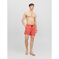 Jack & Jones Jack & Jones Swim Shorts Men JPSTFIJI JJSWIM Solid Orange Hot Coral