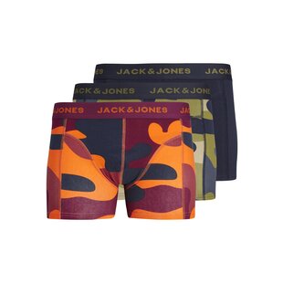 Jack & Jones Junior Boxershorts Jongens JACCAMOUFLAGE 3-Pack