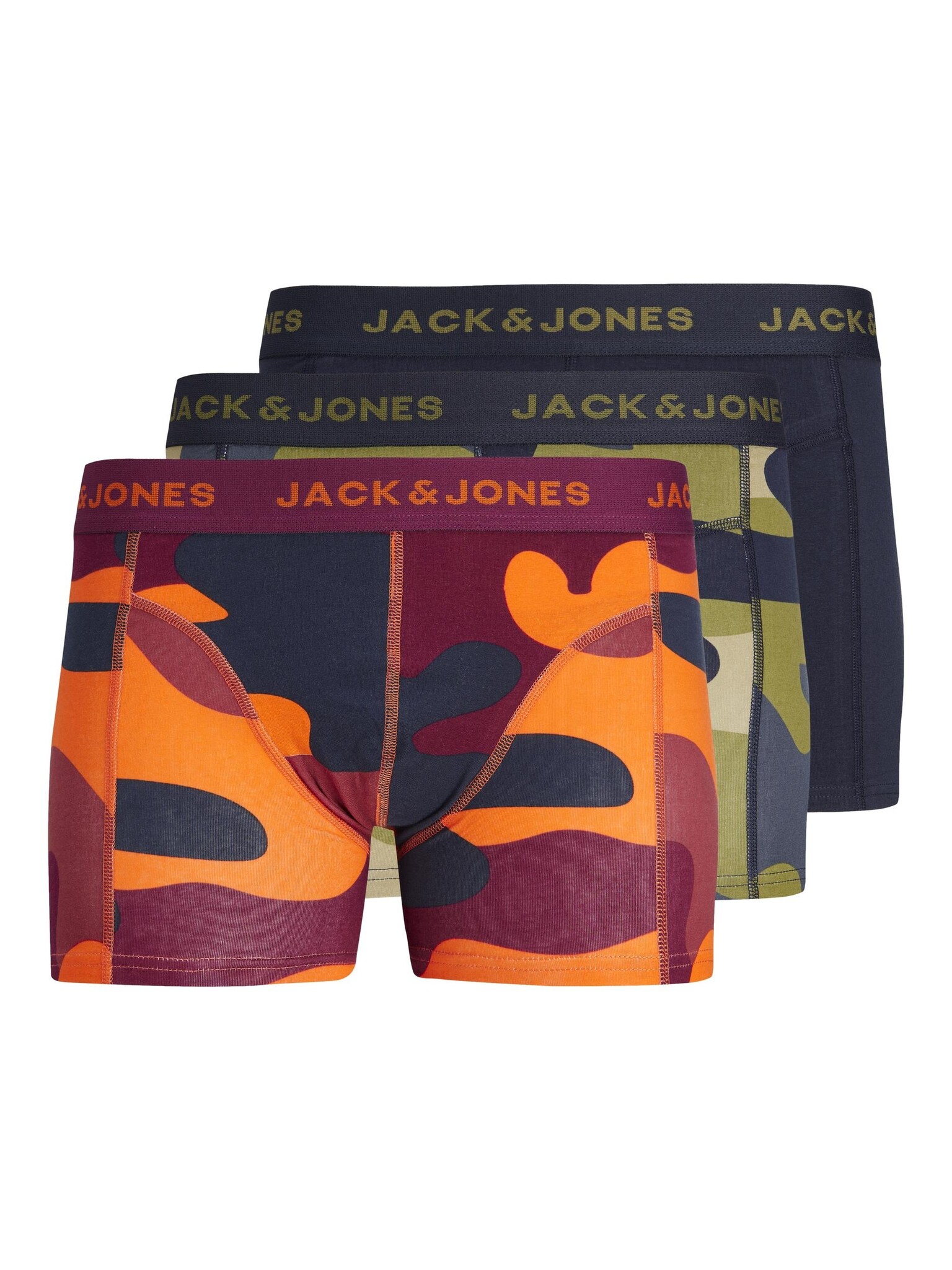 Jack Jones Junior Jack Jones Junior Boxershorts Jongens JACCAMOUFLAGE 3 Pack