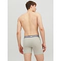 Jack & Jones Jack & Jones Men's Boxer Shorts Long Leg JACSOLID Boxer Briefs 3-Pack Grey/White/Blue