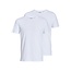 Jack & Jones Jack & Jones Ondershirt Heren Ronde Hals Wit 2-Pack