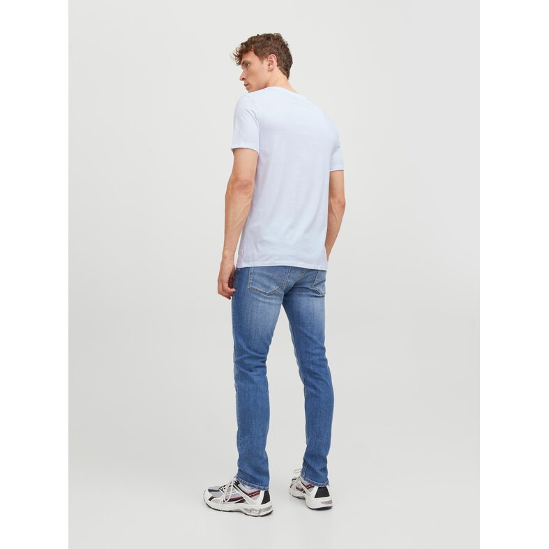 Jack & Jones Jack & Jones Ondershirt Heren Ronde Hals Wit 2-Pack