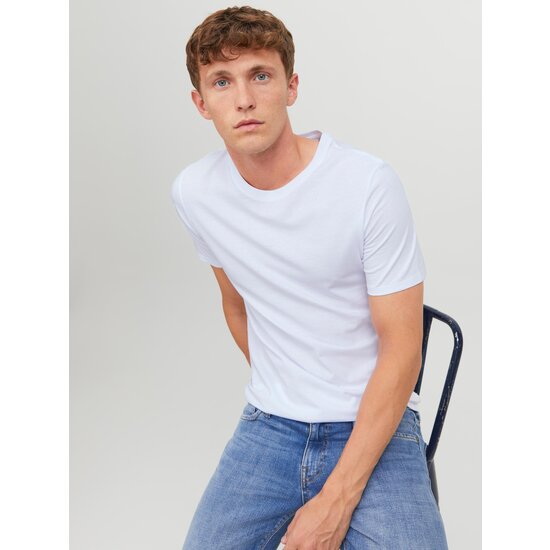 Jack & Jones Jack & Jones Undershirt Men Round Neck White 2-Pack