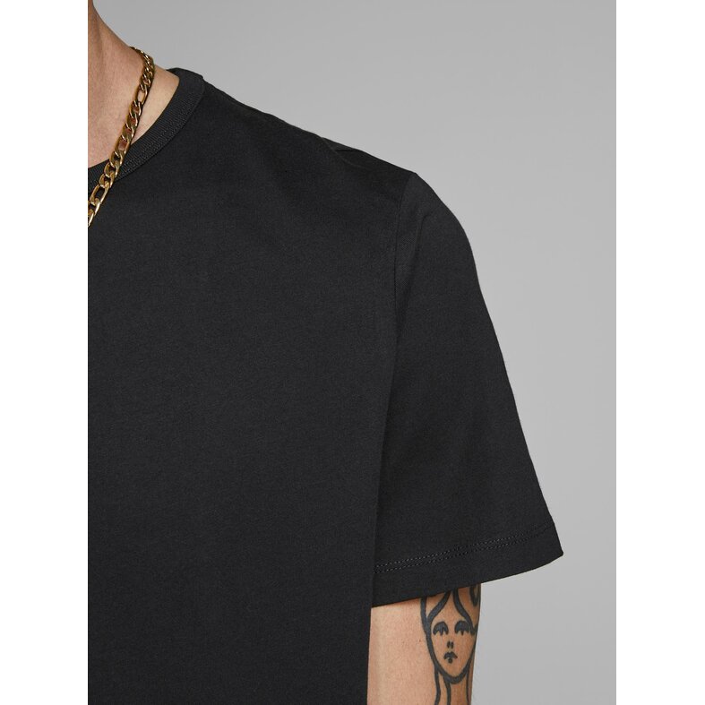 Jack & Jones Jack & Jones Undershirt Men's Round Neck Black 2-Pack