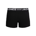 Jack & Jones Jack & Jones Heren Plus Size Boxershorts Trunks JACSENSE 3-Pack Zwart