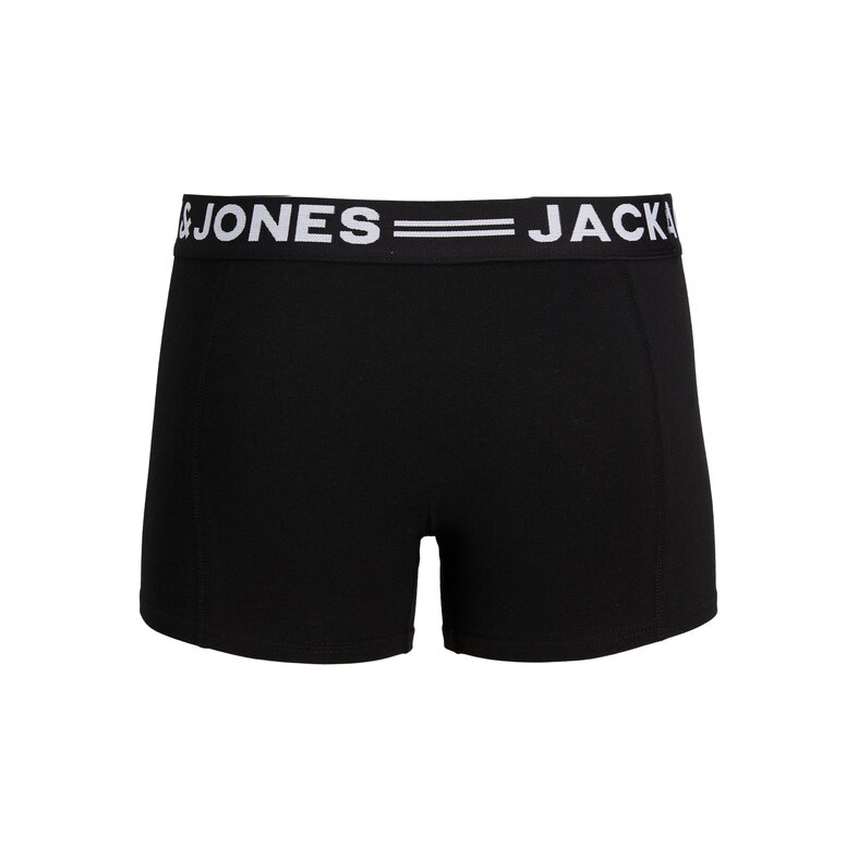 Jack & Jones Jack & Jones Plus Size Boxershorts Heren Trunks SENSE 3-Pack Zwart