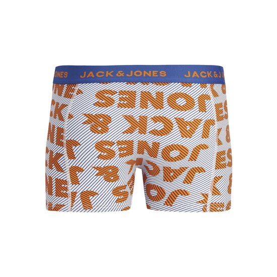 Jack & Jones Jack & Jones Boxershorts Heren Microfiber JACLOGO ILLUSION Trunks 3-Pack