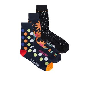 Jack & Jones Socks Men's JACBIRDEYE Print Men's Socks 3-Pack