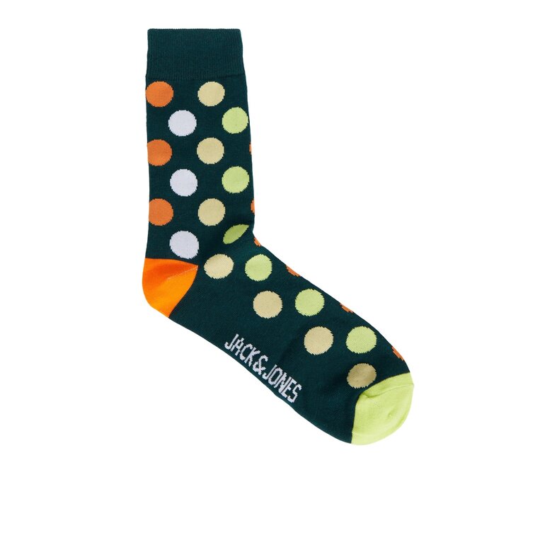 Jack & Jones Jack & Jones Sokken Heren JACCOLORFUL DOT Stippen Print Herensokken 5-Pack