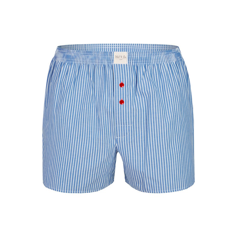 Phil & Co Phil & Co 6-Pack Wijde Boxershorts Heren Geweven Katoen Classic Multipack 6-Pack