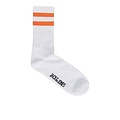 Jack & Jones Jack & Jones Sports Socks Men's JACAEDAN Tennis Socks 5-Pack White With Stripes