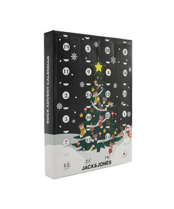 Jack & Jones Heren Sokken Adventskalender 24-Paar Giftbox