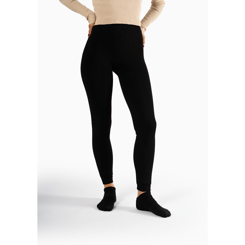Sarlini Sarlini Dames Lounge Legging Met Fleece Voering Zwart