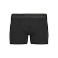 Jack & Jones Jack & Jones Boxer Shorts Men's Microfiber Trunks JACMAVE Solid 3-Pack