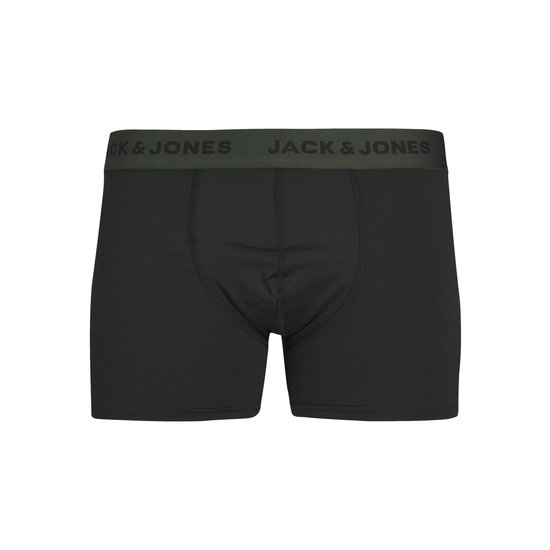 Jack & Jones Jack & Jones Boxershorts Heren Microfiber Trunks JACMAVE Effen 3-Pack