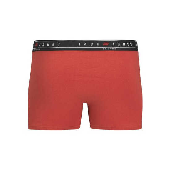 Jack & Jones Jack & Jones Men's Boxer Shorts Trunks JACNAGEE Red/Dark Blue/Black 3-Pack